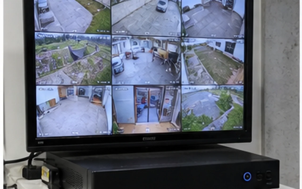 Biləcəri ərazisində DVR quraşdırılması və sazlanması üzrə görülmüş iş