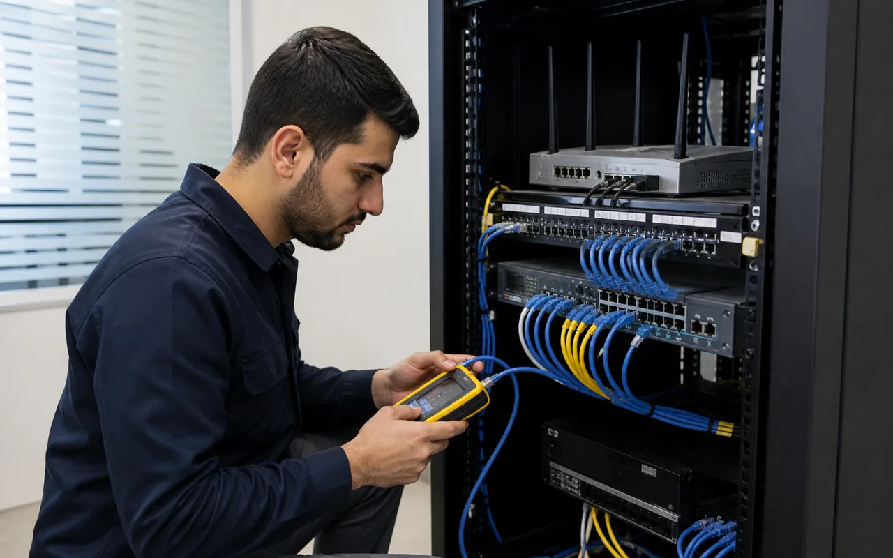 Internet and network technician