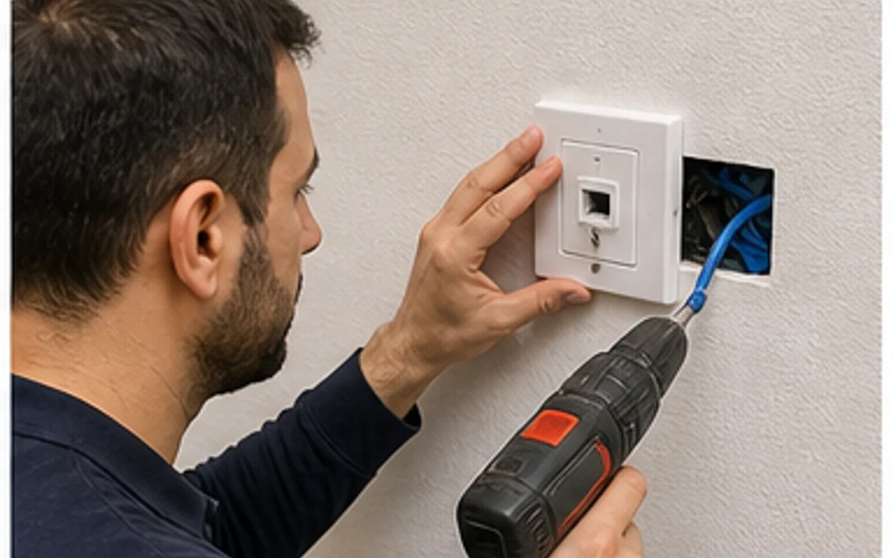 IP camera installation